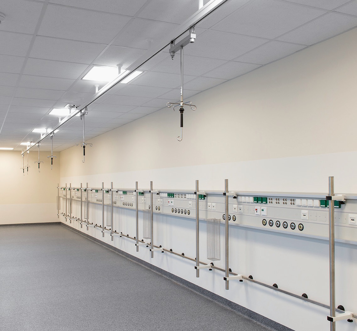 Rail techo + pared